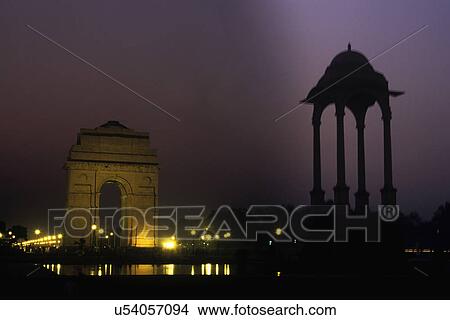India Gate View Large Photo Image Picture - India Gate. Fotosearch