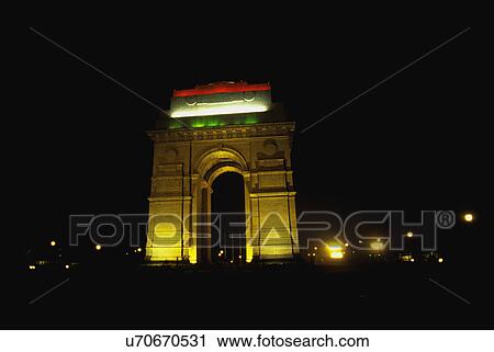 India Gate View Large Photo Image Stock Image - India Gate. Fotosearch