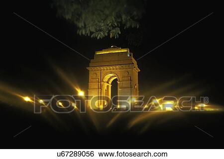India Gate View Large Photo Image Stock Photograph - India Gate. Fotosearch