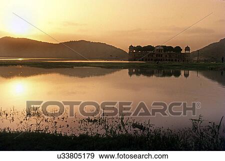 Jal Mahal View Large Photo Image Stock Photo - Jal Mahal. Fotosearch
