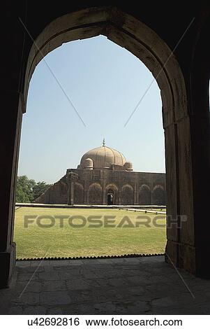 Jami Masjid View Large Photo Image Stock Photograph - Jami Masjid. Fotosearch
