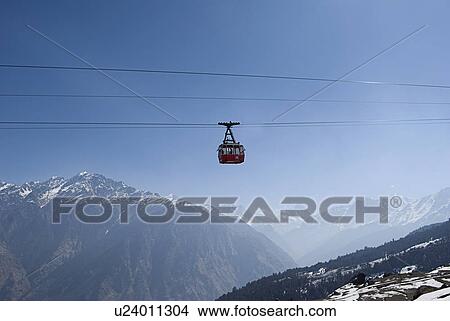 Journey by cable car View Large Photo Image Picture - Journey by cable car. Fotosearch