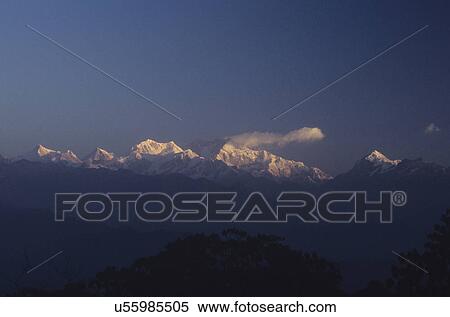 Stock Photography - Kanchenjunga range. Fotosearch