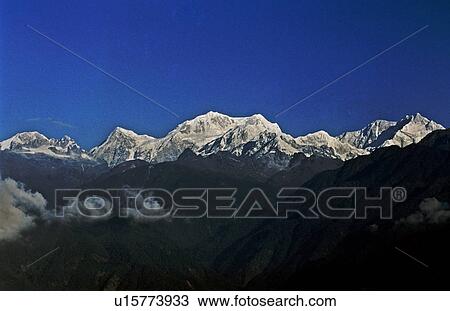 Kanchenjunga Ranges, Sikkim View Large Photo Image Stock Image - Kanchenjunga Ranges, Sikkim. Fotosearch