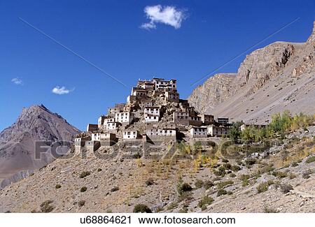 Key monastery View Large Photo Image Stock Image - Key monastery. Fotosearch
