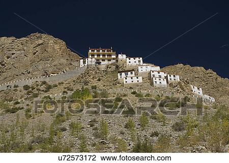 Stock Image - Key Monastery. Fotosearch