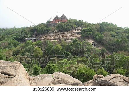 Khandagiri Temple View Large Photo Image Stock Photo - Khandagiri Temple. Fotosearch