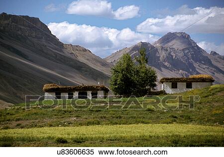 Stock Photography - Ki village. Fotosearch