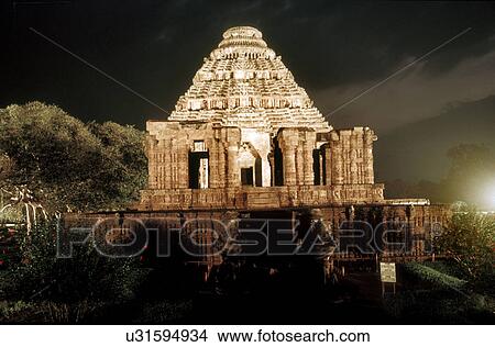 Konark Sun Temple View Large Photo Image Picture - Konark Sun Temple. Fotosearch