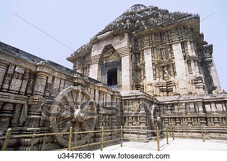 Stock Image - Konark Sun Temple. Fotosearch