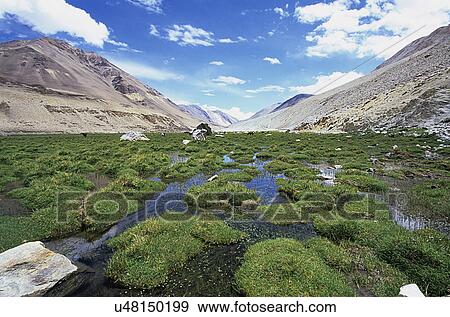 Landscape in Ladakh View Large Photo Image Stock Photo - Landscape in Ladakh. Fotosearch
