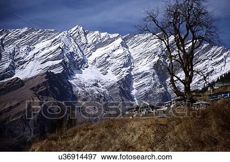 Landscape in Manali View Large Photo Image Stock Photo - Landscape in Manali. Fotosearch
