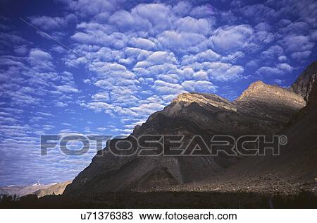 Stock Image - Landscape in the Spiti valley. Fotosearch