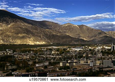 Lhasa View Large Photo Image Stock Image - Lhasa. Fotosearch