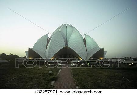 Lotus temple View Large Photo Image Stock Image - Lotus temple. Fotosearch