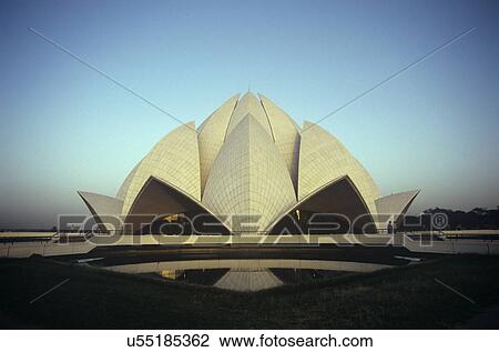 Lotus Temple View Large Photo Image Stock Image - Lotus Temple. Fotosearch