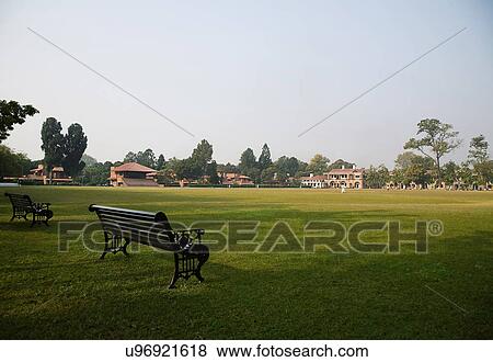 Main field in Doon School View Large Photo Image Stock Photo - Main field in Doon School. Fotosearch