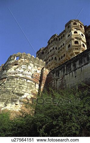 Meherangarh Fort View Large Photo Image Stock Image - Meherangarh Fort. Fotosearch