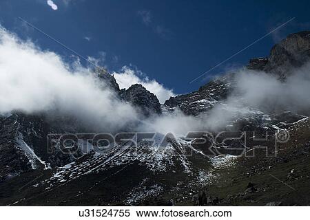 Mountain in Sikkim View Large Photo Image Stock Photography - Mountain in Sikkim. Fotosearch
