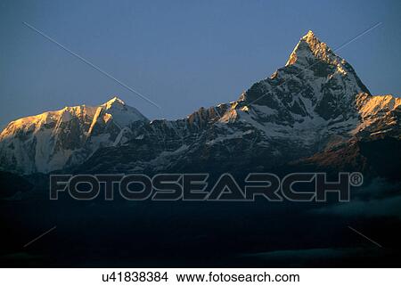 Mountain peak View Large Photo Image Picture - Mountain peak. Fotosearch