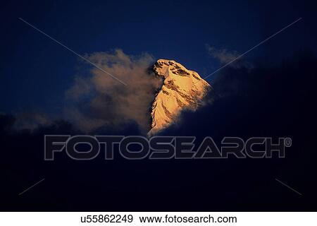 Stock Photo - Mountain peak. Fotosearch