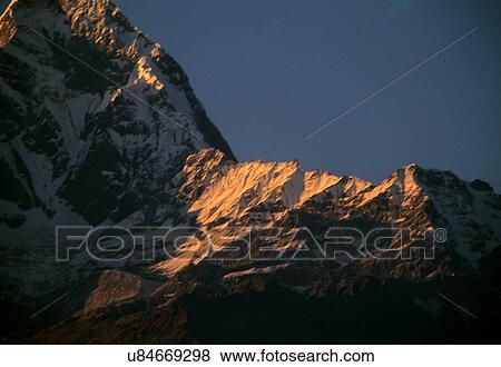 Stock Photo - Mountain peak. Fotosearch