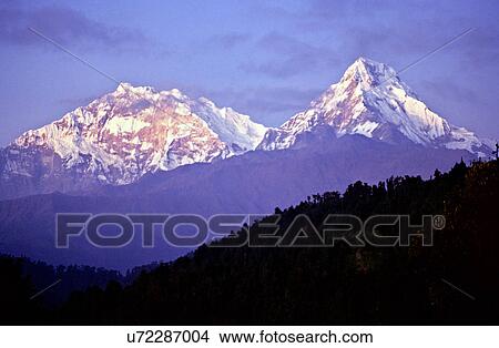 Mountain peaks View Large Photo Image Picture - Mountain peaks. Fotosearch