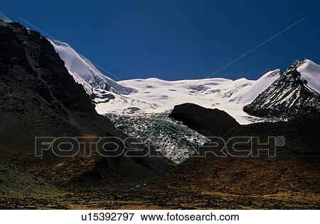 Mountains in Tibet View Large Photo Image Stock Photo - Mountains in Tibet. Fotosearch