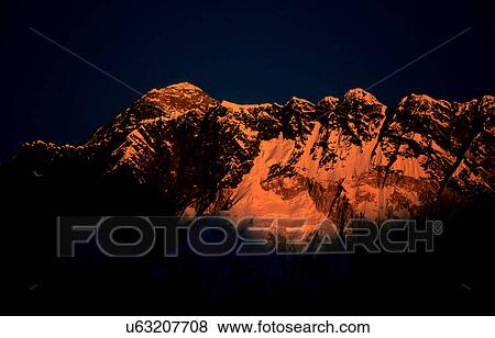 Mt Everest View Large Photo Image Stock Photo - Mt Everest. Fotosearch