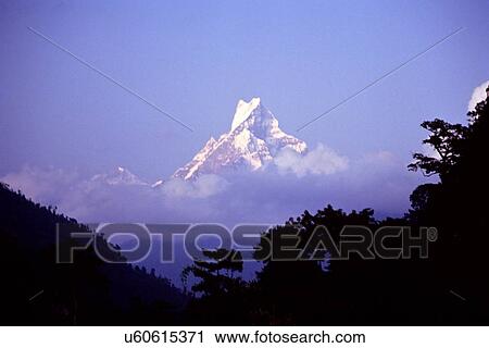 Stock Image - Mt Fishtail. Fotosearch