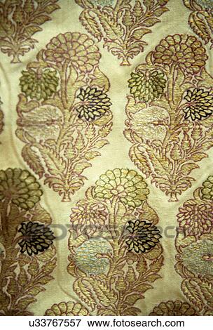 Stock Photo - Mughal brocade choga. Fotosearch