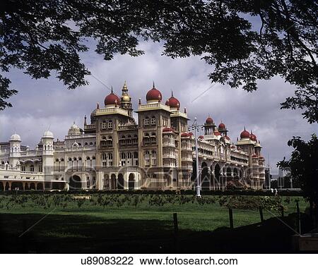 Mysore Palace View Large Photo Image Stock Image - Mysore Palace. Fotosearch