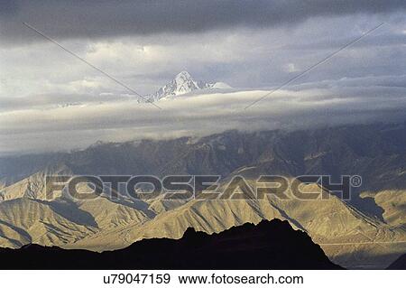 Nun Kun Mountain View Large Photo Image Stock Photo - Nun Kun Mountain. Fotosearch