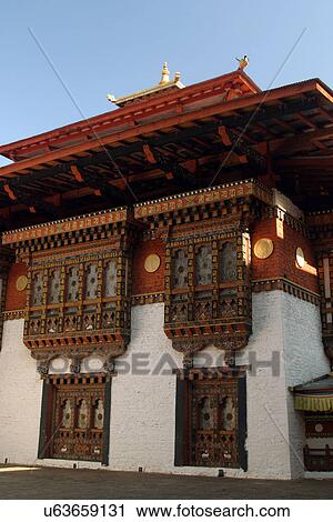 Punakha Dzong View Large Photo Image Stock Image - Punakha Dzong. Fotosearch