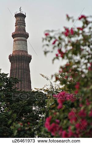 Qutub Minar View Large Photo Image Stock Image - Qutub Minar. Fotosearch