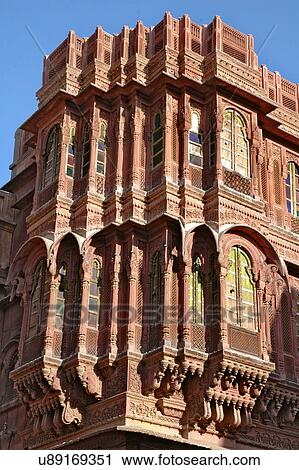 Stock Image - Rampuria Haveli. Fotosearch
