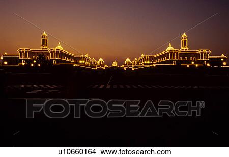Rashtrapati Bhavan View Large Photo Image Picture - Rashtrapati Bhavan. Fotosearch