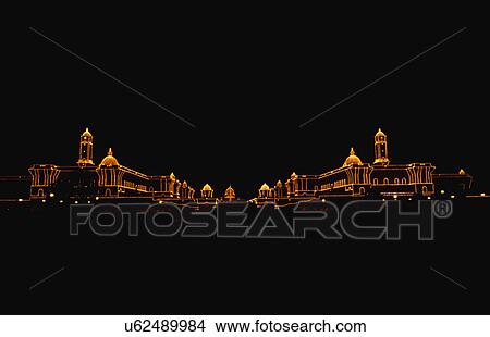 Picture - Rashtrapati Bhavan. Fotosearch