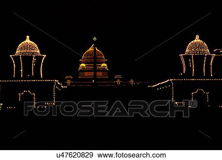 Rashtrapati Bhawan View Large Photo Image Stock Photo - Rashtrapati Bhawan. Fotosearch