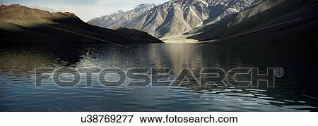 Reflection of mountains View Large Photo Image Stock Photo - Reflection of mountains. Fotosearch