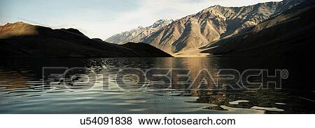 Reflection of mountains View Large Photo Image Stock Photo - Reflection of mountains. Fotosearch