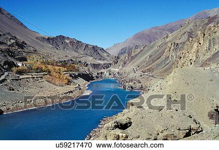 River in Leh View Large Photo Image Stock Image - River in Leh. Fotosearch
