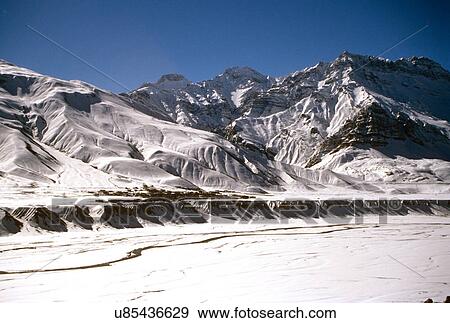 River Spiti in January View Large Photo Image Stock Photo - River Spiti in January. Fotosearch