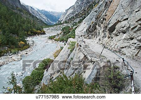 Route to Gaumukh View Large Photo Image Stock Photography - Route to Gaumukh . Fotosearch