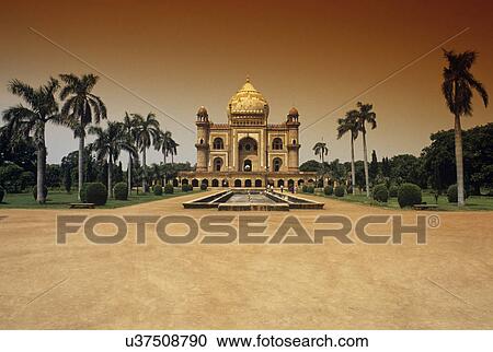 Safdarjung Tomb View Large Photo Image Stock Image - Safdarjung Tomb. Fotosearch