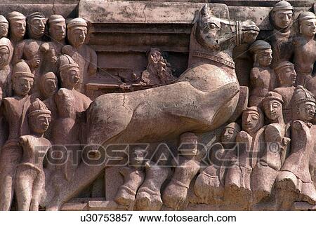 Sculptures on the gateway of Krishna Temple View Large Photo Image Stock Photo - Sculptures on the gateway of Krishna Temple . Fotosearch