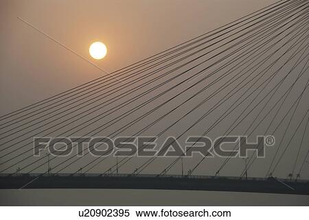 Second Hooghly Bridge View Large Photo Image Stock Photography - Second Hooghly Bridge . Fotosearch