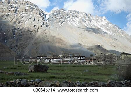 Settlements at Rohtang Pass View Large Photo Image Picture - Settlements at Rohtang Pass . Fotosearch