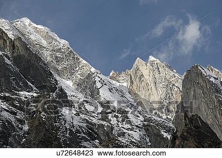 Snow peaks of Garhwal Himalayas View Large Photo Image Stock Image - Snow peaks of Garhwal Himalayas. Fotosearch