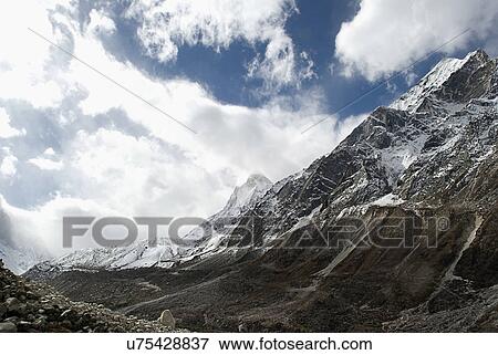 Snow peaks View Large Photo Image Stock Photo - Snow peaks. Fotosearch